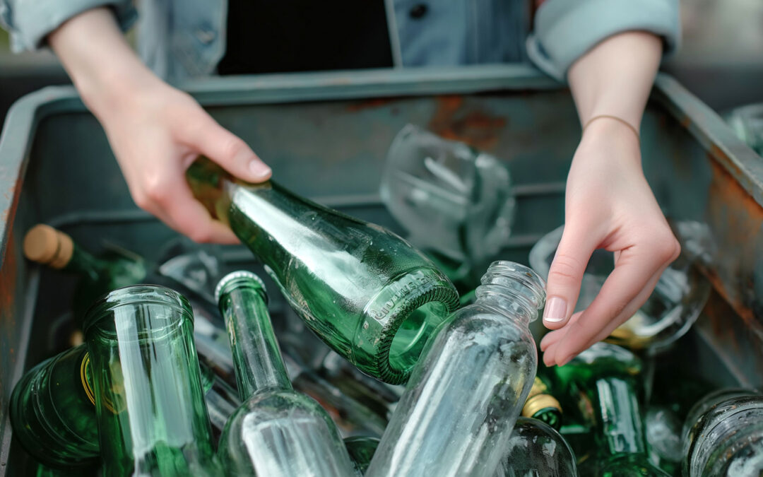beneficios del reciclaje de vidrio